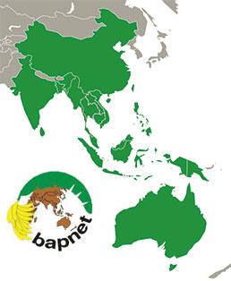 Bapnet map (Asia and Pacific region)